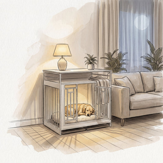 Is it okay to crate a dog every night?