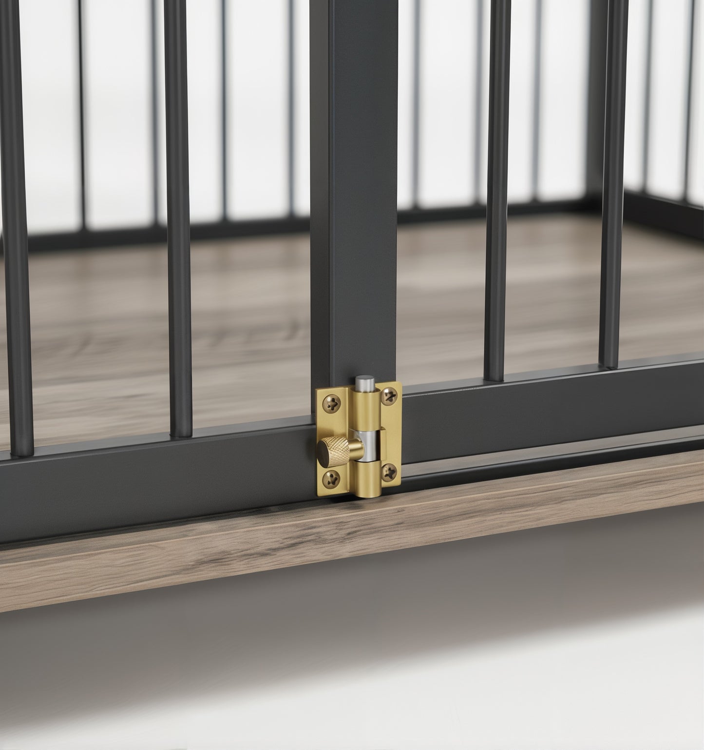 Nest & Tail Signature Kennel — Rustic Luxe