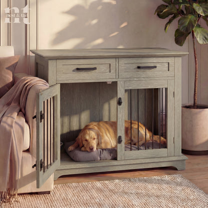 Carlisle Console — Furniture-Grade Dog Crate End Table