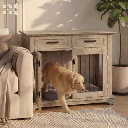 Carlisle Console — Furniture-Grade Dog Crate End Table