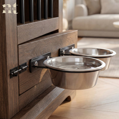 Carlisle Console — Furniture-Grade Dog Crate End Table